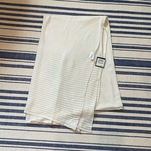NWT Halogen Modal/Silk Blend Wrap in Ivory